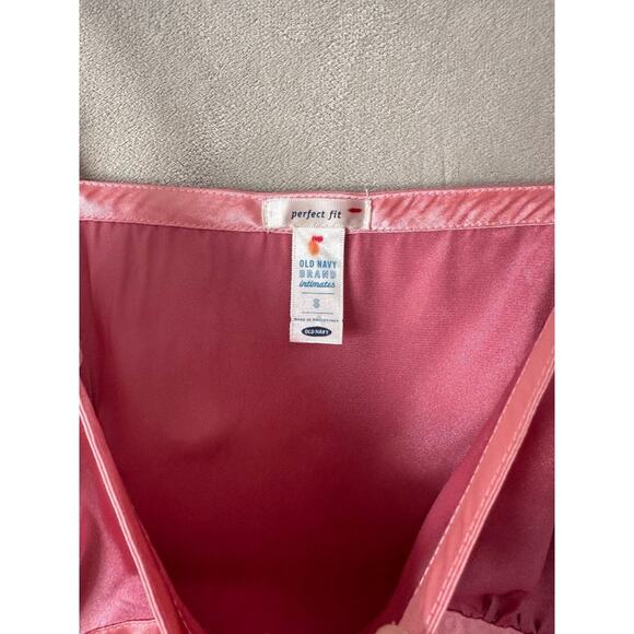 Pink Satin Cami Tank Top Small Barbie Babydoll Blouse Small - Picture 3 of 4